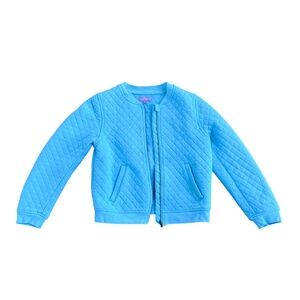 Bisby Light Blue Quilted Jacket